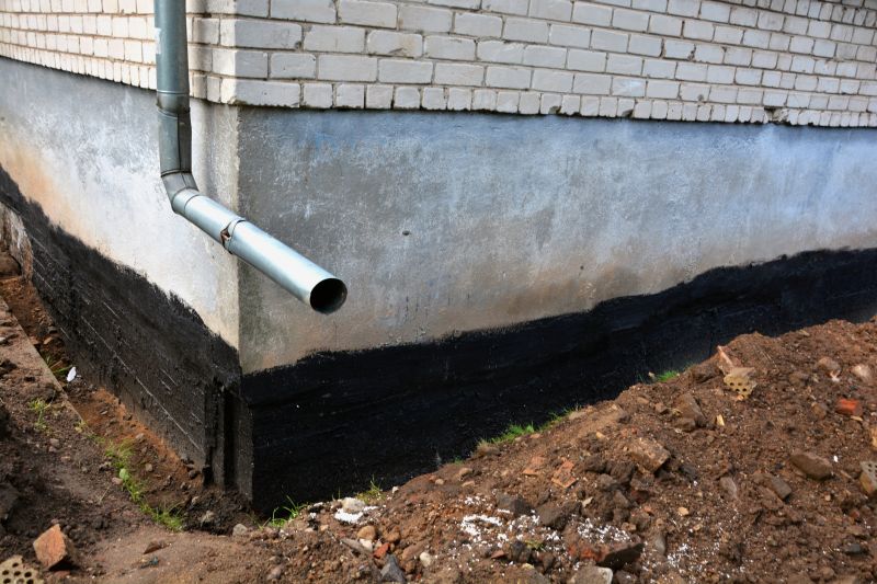Resloping around a foundation