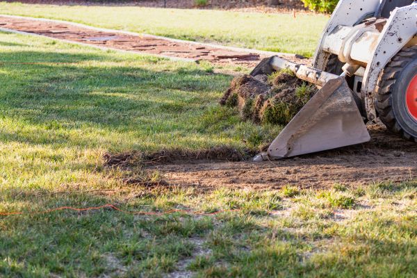 Yard Drainage Grading in Delaware
