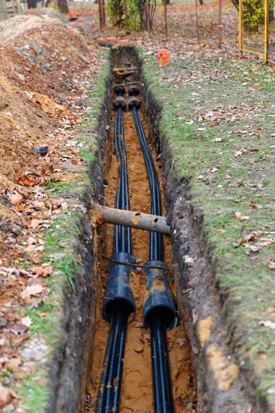 Electrical Line Excavation in Delaware